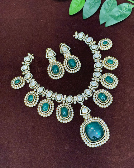 Moissanite Neck Set 106247