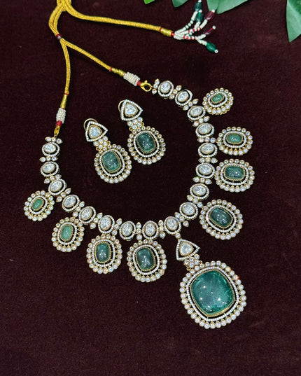 Moissanite Neck Set 106247