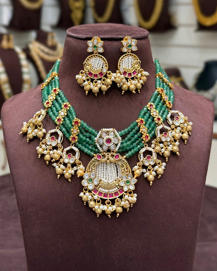 Beads Neck Set 106507