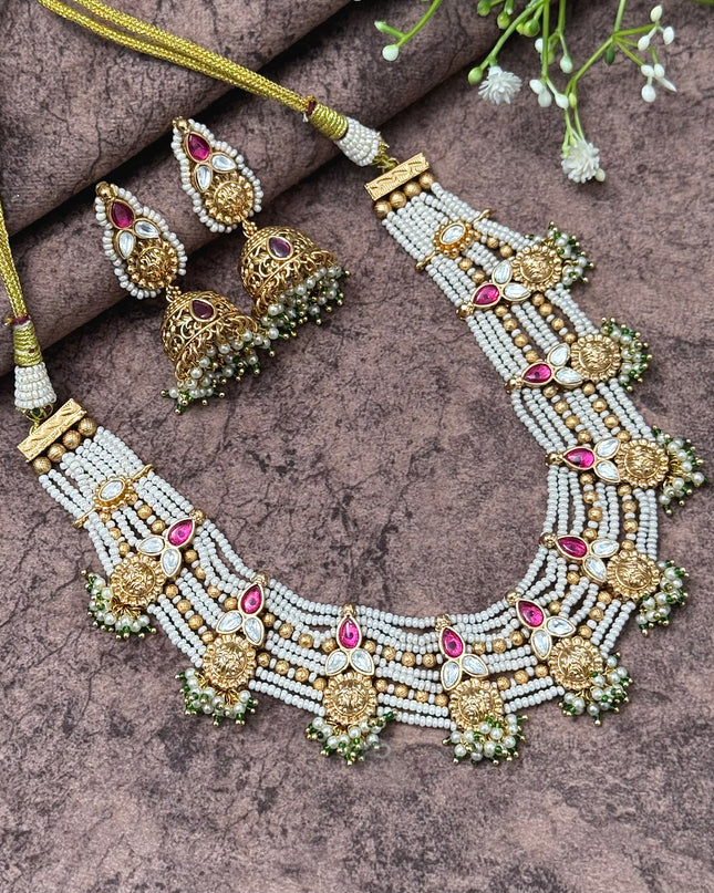 Pearls Neck Set 106516