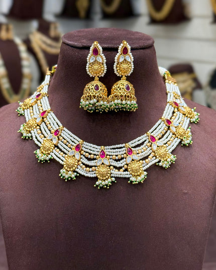 Beads Neck Set 106516