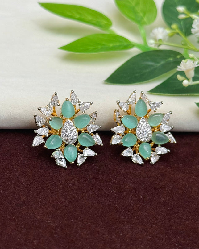92.5 Silver Earrings 106612