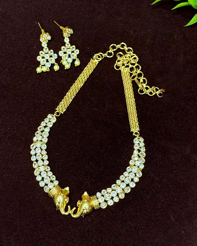 Kundan Neck Set 106638