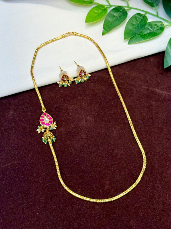 Kundan Chain 106745