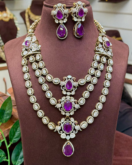 Moissanite Neck Set 106751