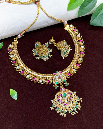 Kundan Neck Set 106796