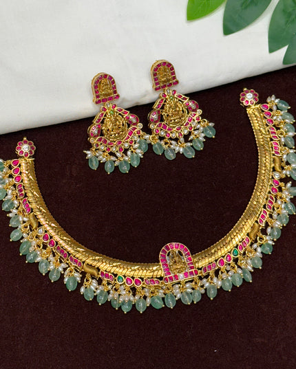 Kundan Neck Set 106798