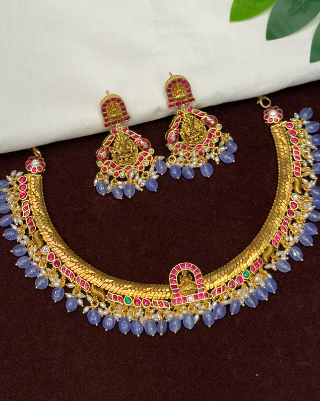 Kundan Neck Set 106798
