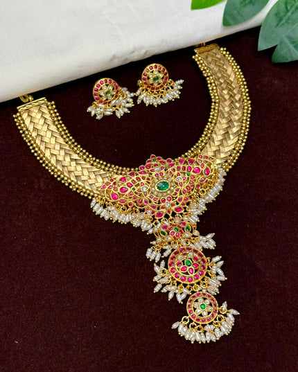 Kundan Neck Set 106802
