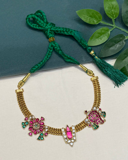 Kundan Neck Set 106826