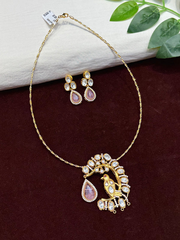 Moissanite Neck Set 106829