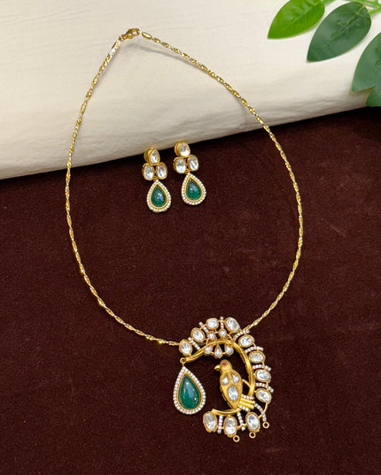Moissanite Neck Set 106829