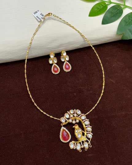 Moissanite Neck Set 106829