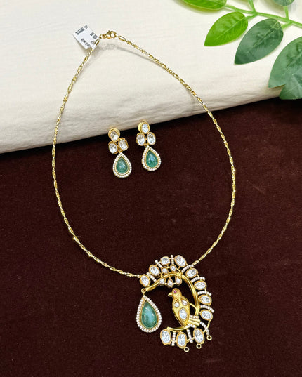 Moissanite Neck Set 106829