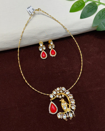 Moissanite Neck Set 106829