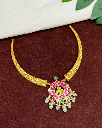 Kundan Neck Set 106834