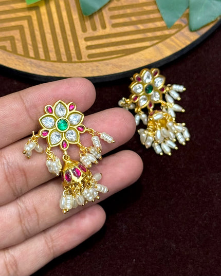 Kundan Earrings 106864