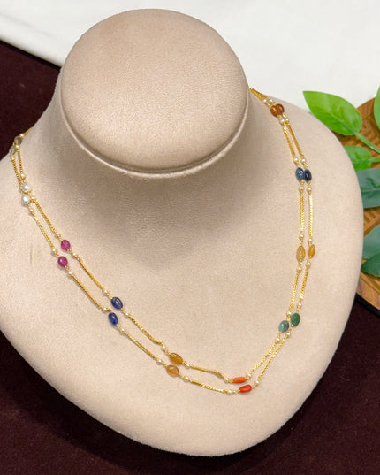 92.5 Silver Multi Color Beads 106870