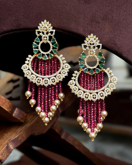 CZ Earrings 107005