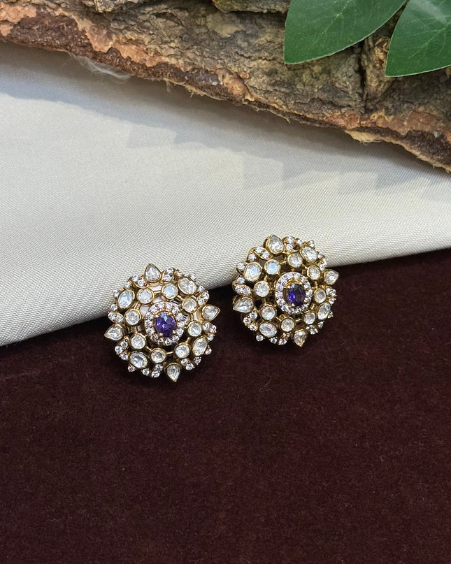 92.5 Silver Earrings 107034