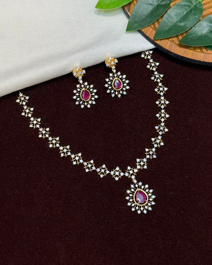 CZ Neck Set 107048