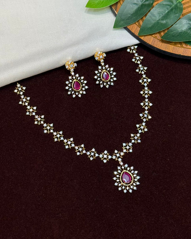 CZ Neck Set 107048