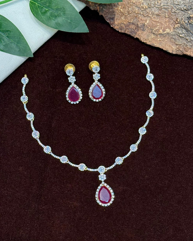 CZ Neck Set 107049