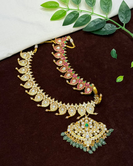 Kundan Neck Neck ( Two in One ) 107115