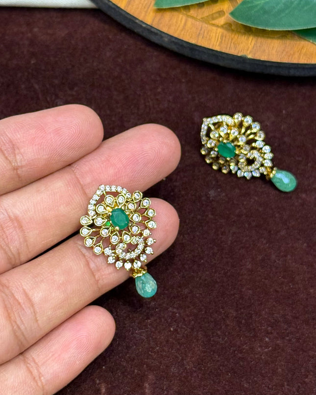 CZ Earrings 107160