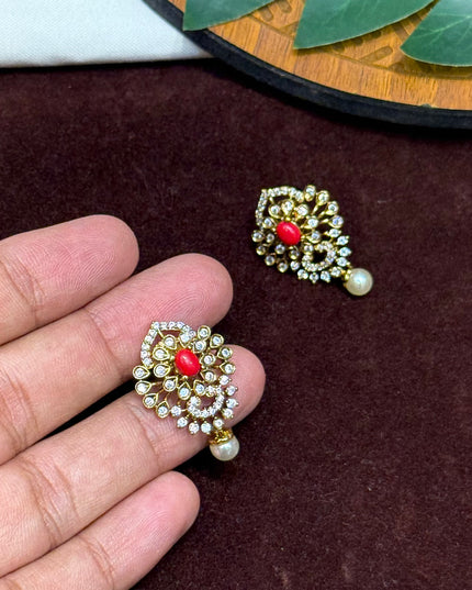 CZ Earrings 107160