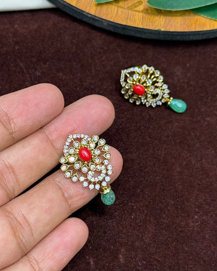 CZ Earrings 107160