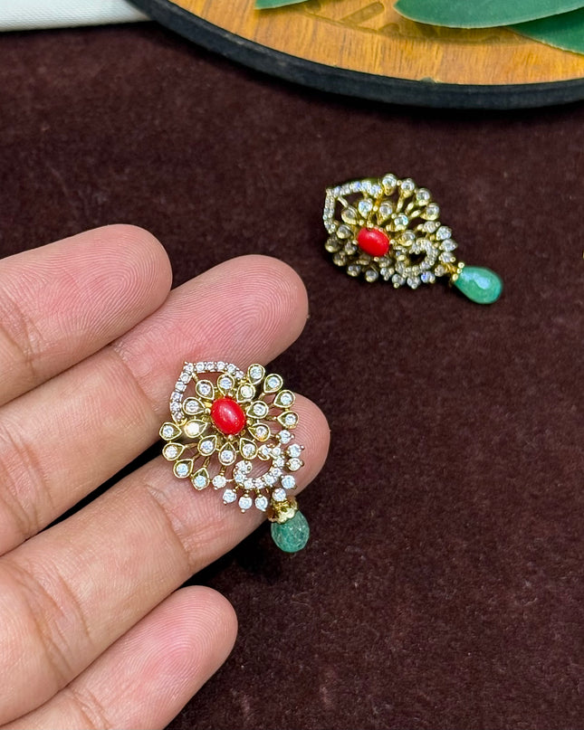 CZ Earrings 107160