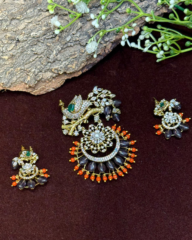 Pendent with Earrings 107185
