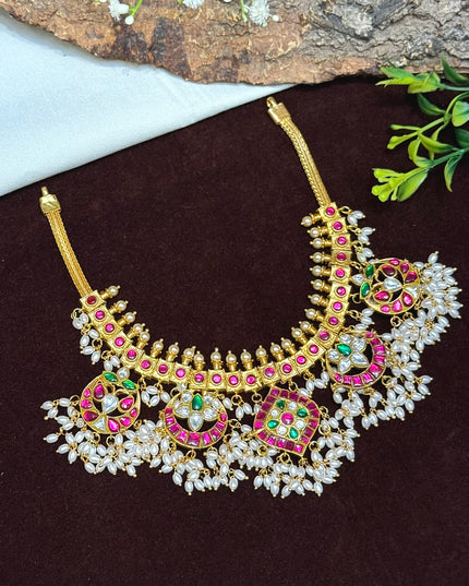 Kundan Neck Set 107229