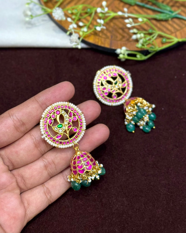 Kundan Earrings 107234