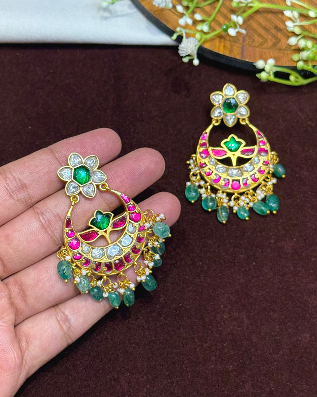 Kundan Earrings 107236