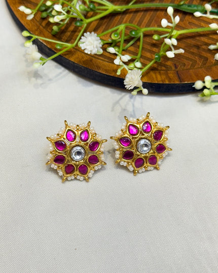 Kundan Earrings 107237