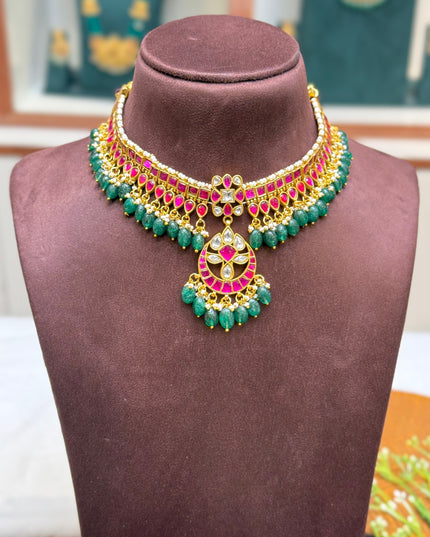 Kundan Neck Set 107248