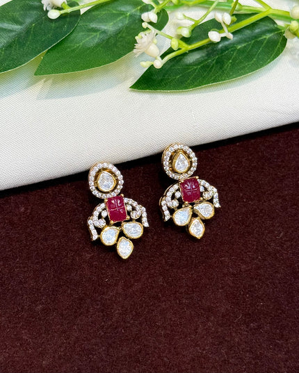 92.5 Silver Earrings 107311