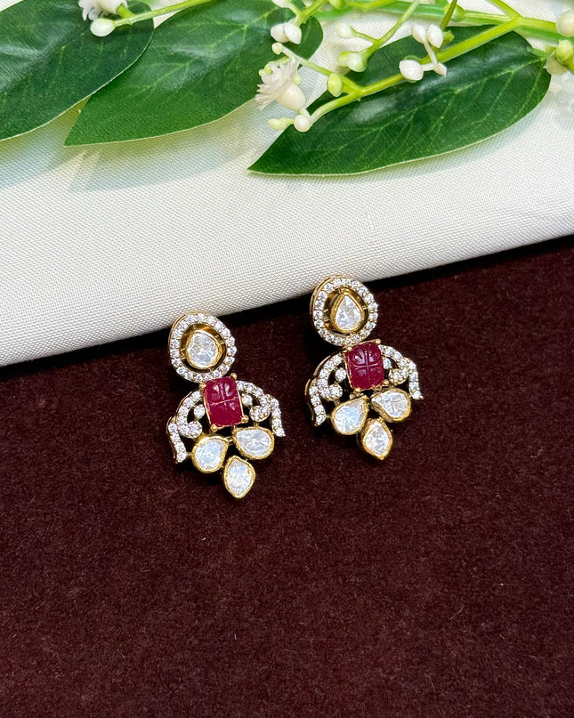 92.5 Silver Earrings 107311