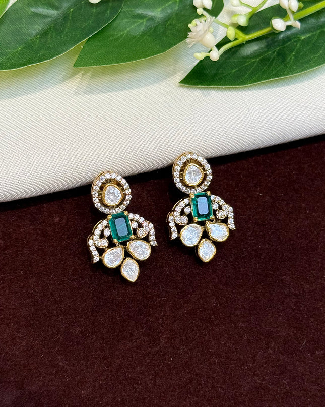 92.5 Silver Earrings 107311