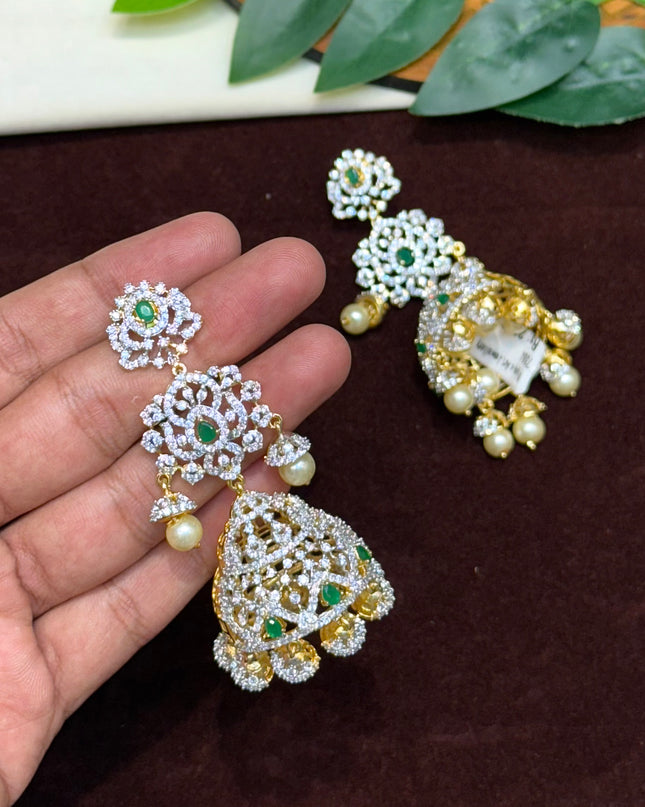 CZ Earrings 107384