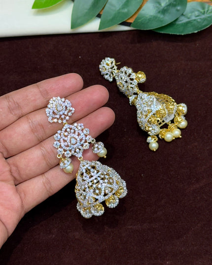 CZ Earrings 107384