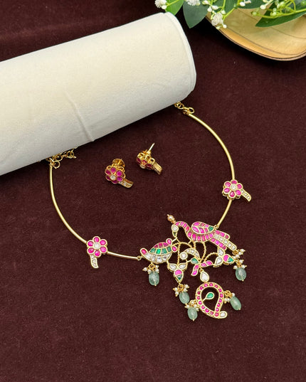 Kundan Kanti Neck Set 107401