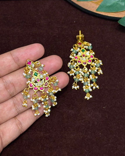 Kundan Earrings 107402