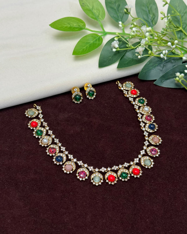 CZ Neck Set 107458