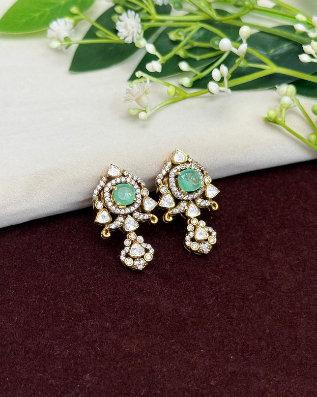 92.5 Silver Earrings 107493