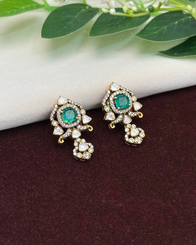 92.5 Silver Earrings 107493