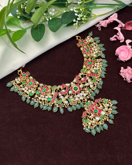 Kundan Neck Set 107498