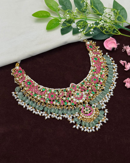 Kundan Neck Set 107499